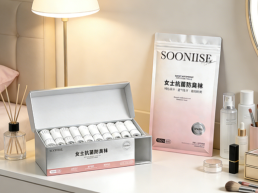 抗菌防臭袜包装设计