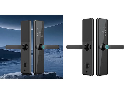 木门智能指纹锁淘宝电商页