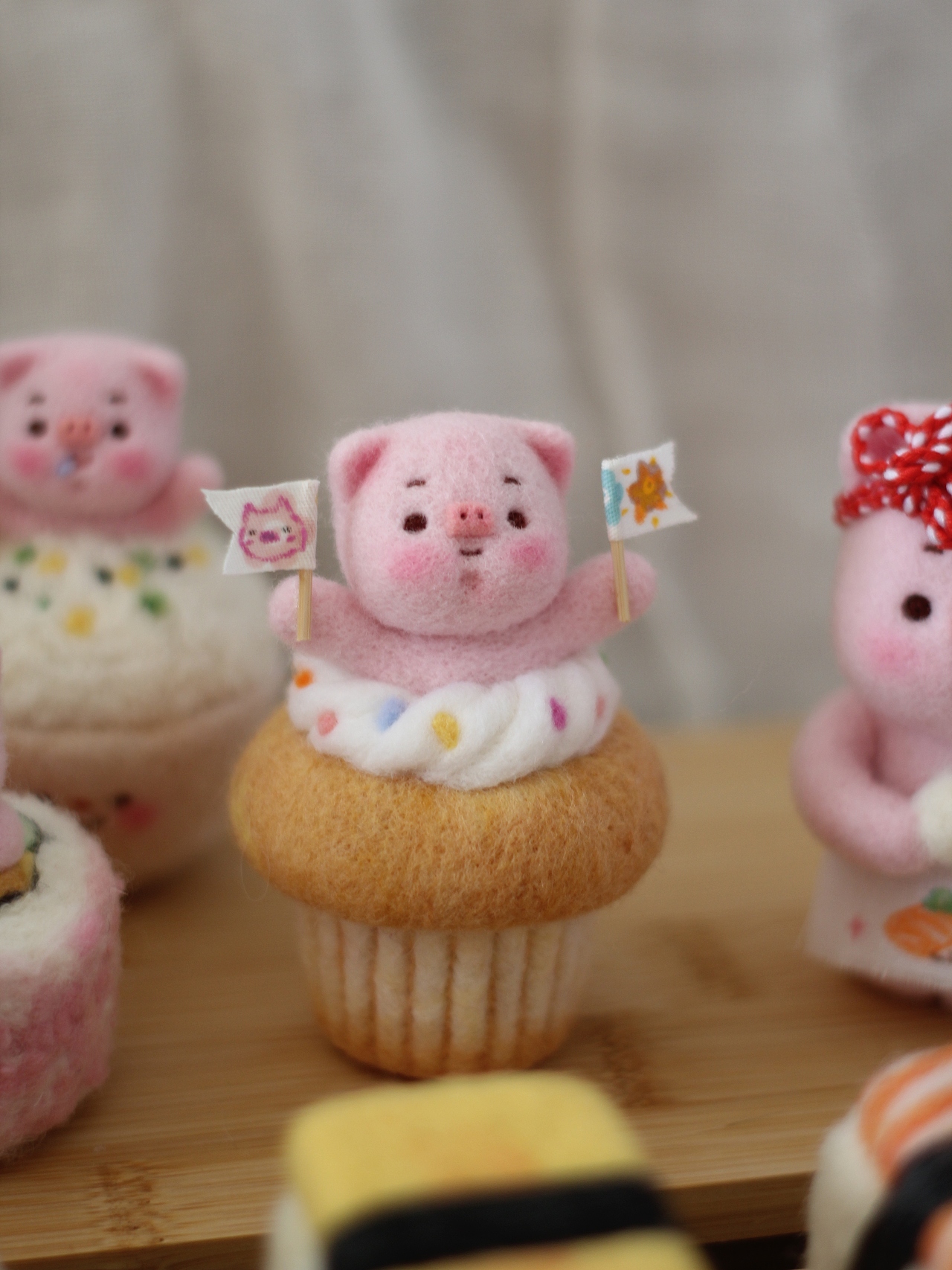 小猪寿司（图ZNDAyMDE2OTM2） - 其他手工艺 - 站酷设计师一坨柚子原创素材 - 站酷ZCOOL