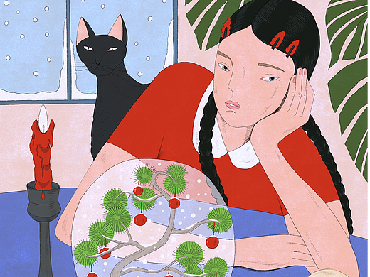 2026年1月创作--治愈系列（个人主页-ZNzMwOTQ4OTI=） - 商业插画 - 站酷设计师sicilyxinlin原创素材 - 站酷ZCOOL