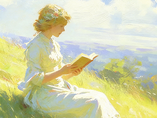 AI插画【治愈系系列插画】(一）