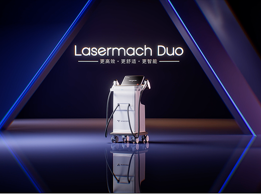 Lasermach Duo新一代半导体激光脱毛仪创意动画设计