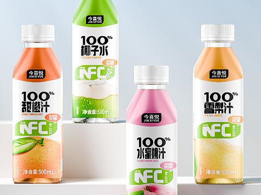 100%果汁包装设计