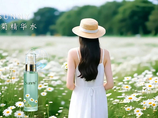 「夏日治愈感」 这支小雏菊精华水直接把花海搬来了!