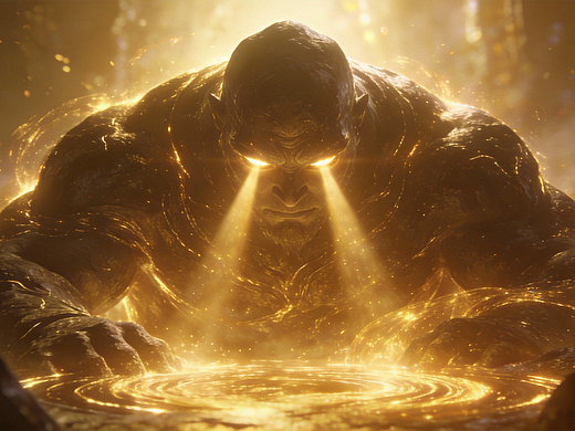 远古守护者苏醒对抗陨石力量