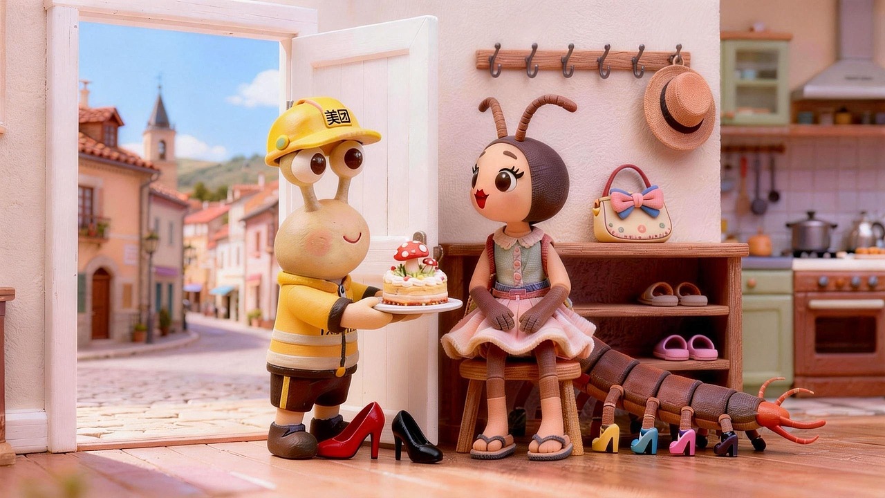 湿地小镇的周年庆急送（图ZNDAyMDMyNDMy） - AI作品 - 站酷设计师ArtFunStudio原创素材 - 站酷ZCOOL