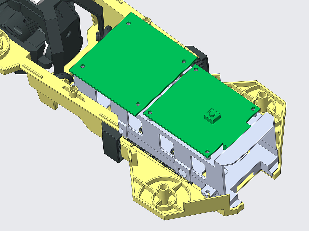三轴云台无人机 | 产品建模 | 结构设计（图ZNDAyMDM4NjU2） - 电子产品 - 站酷设计师XINC新城原创素材 - 站酷ZCOOL