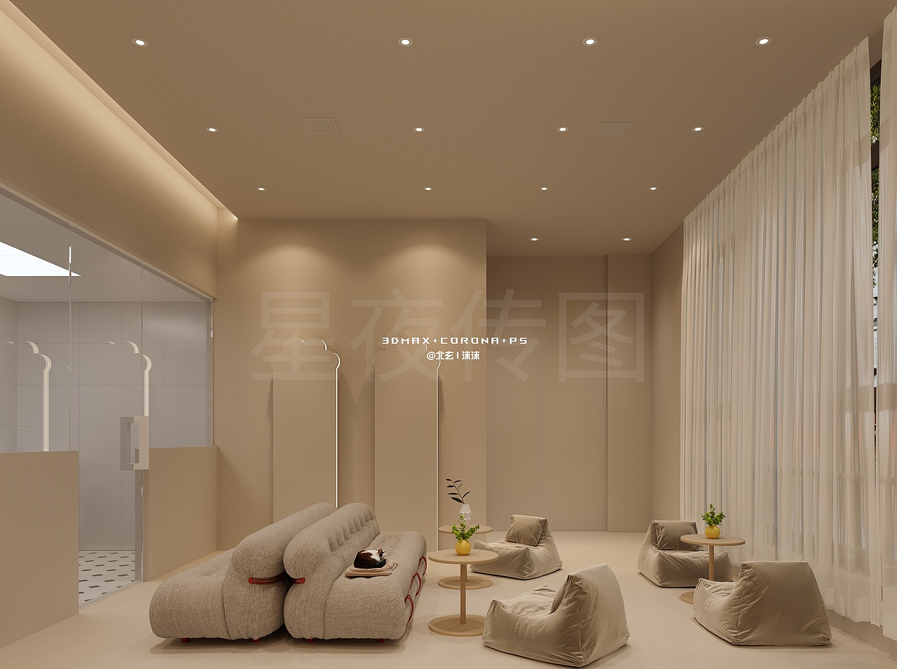 人宠共生 | 未来主义生活聚场（图ZNDAyMDQxNzA4） - 商业空间设计 - 站酷设计师楚思沫原创素材 - 站酷ZCOOL