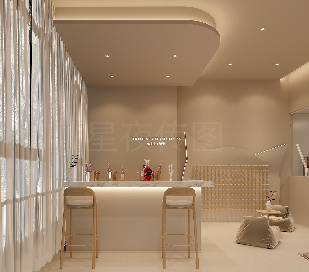 人宠共生 | 未来主义生活聚场（图ZNDAyMDQxNzEy） - 商业空间设计 - 站酷设计师楚思沫原创素材 - 站酷ZCOOL