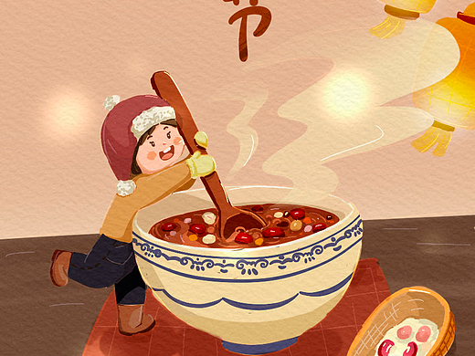 腊八节小插图