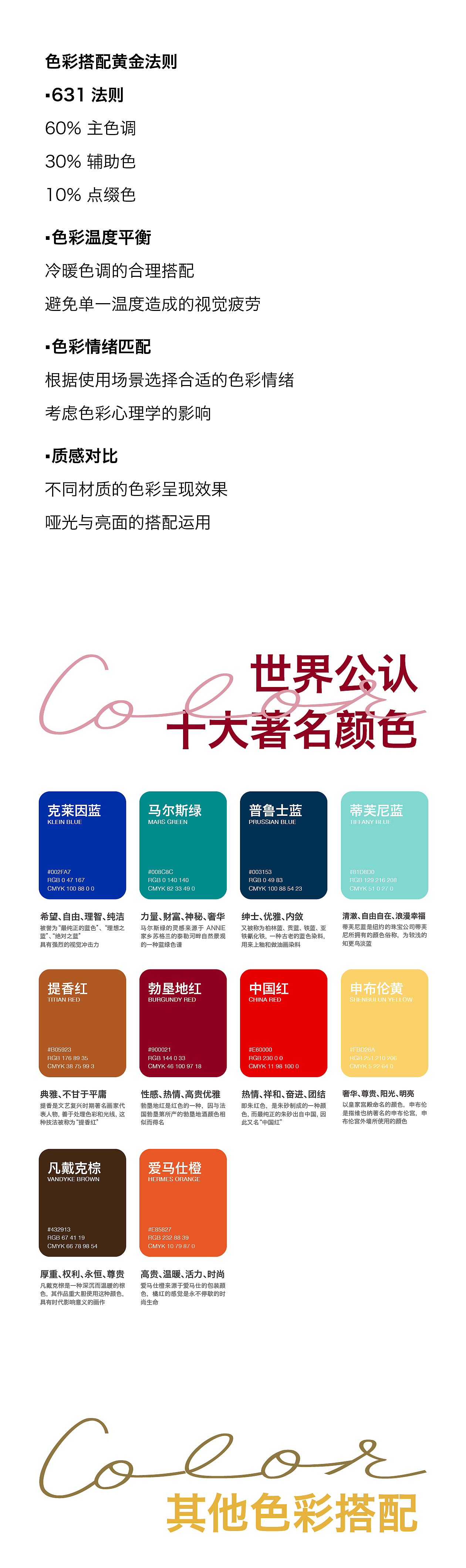 「色彩搭配攻略」（图ZNDAyMDQ3NDMy） - 其他平面 - 站酷设计师早起的虫虫有翅膀原创素材 - 站酷ZCOOL