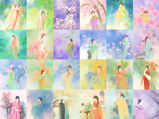 【2025合集】二十四节气 之 鲁班夫人（个人主页-ZNzMwOTgzMjQ=） - 概念设定 - 站酷设计师鲁班夫人原创素材 - 站酷ZCOOL