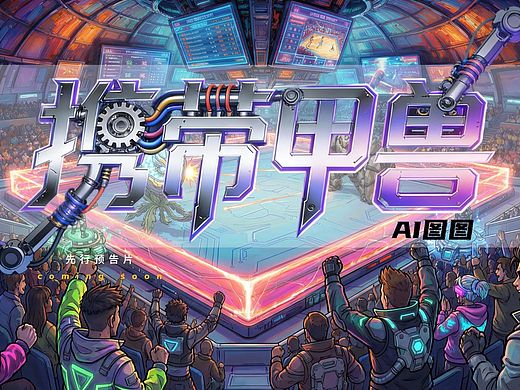 [原創(chuàng)AI漫劇]《攜帶甲獸》先行預(yù)告片（個(gè)人主頁-ZNzMxMDAyNjg=） - 動(dòng)畫片 - 站酷設(shè)計(jì)師AI圖圖原創(chuàng)素材 - 站酷ZCOOL