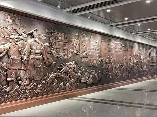 遗址博物馆浮雕设计公司