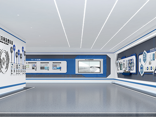 天恒装饰代表作：焦作华为5G展厅，设计永无止境