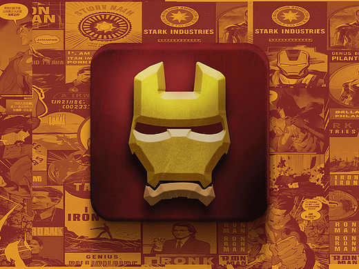 拟物图标|~钢铁侠