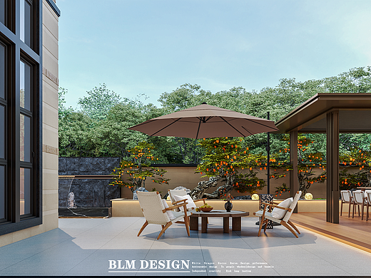 建筑外立面花园