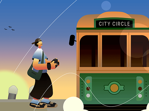 动态设计｜漫步墨尔本 - Amy Jiang Design