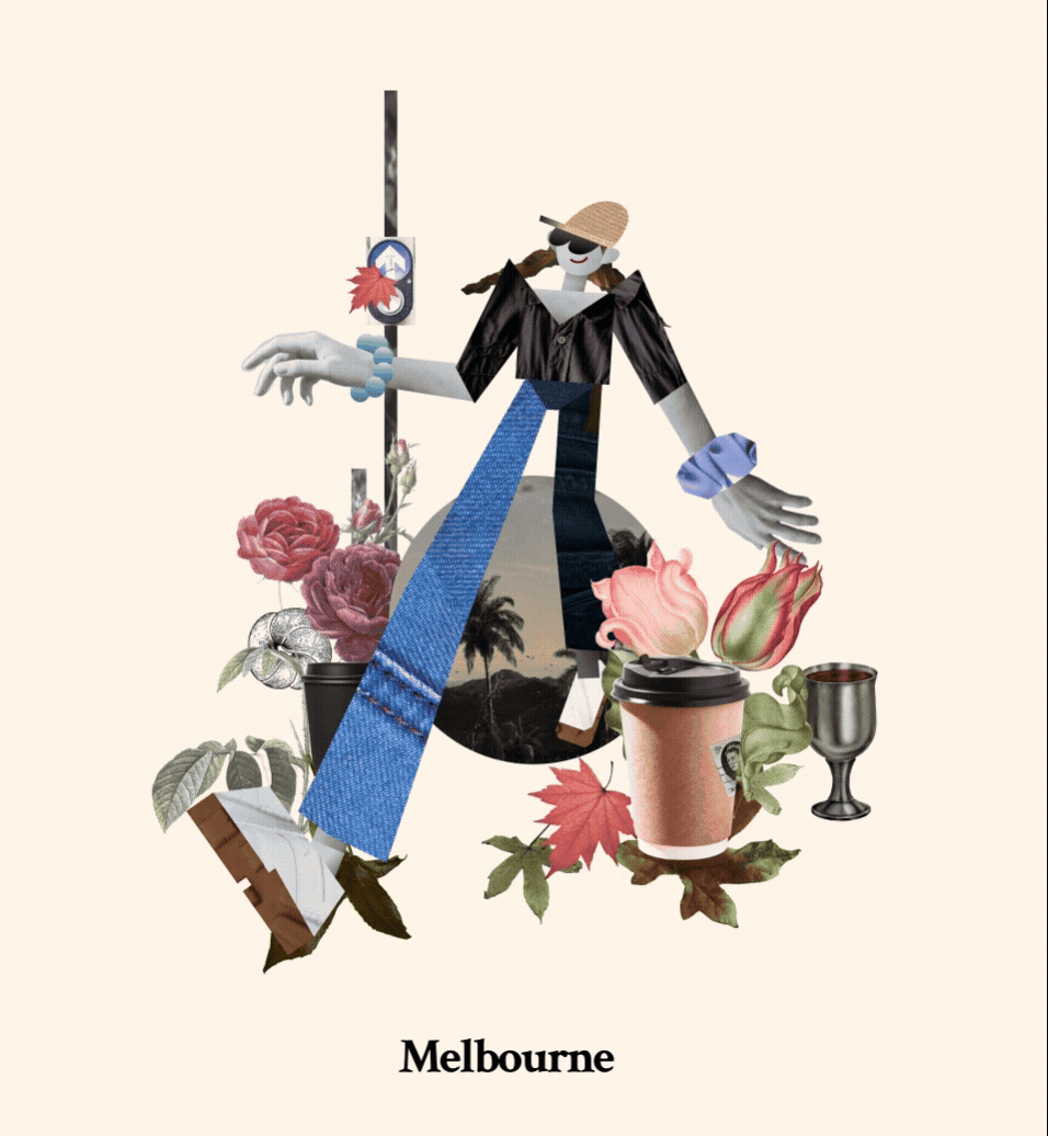 动态设计｜自然拼贴风格明信片 - Amy Jiang Design（图ZNDAyMDk2MDQ4） - Motion Graphic - 站酷设计师憨憨小龙猫原创素材 - 站酷ZCOOL