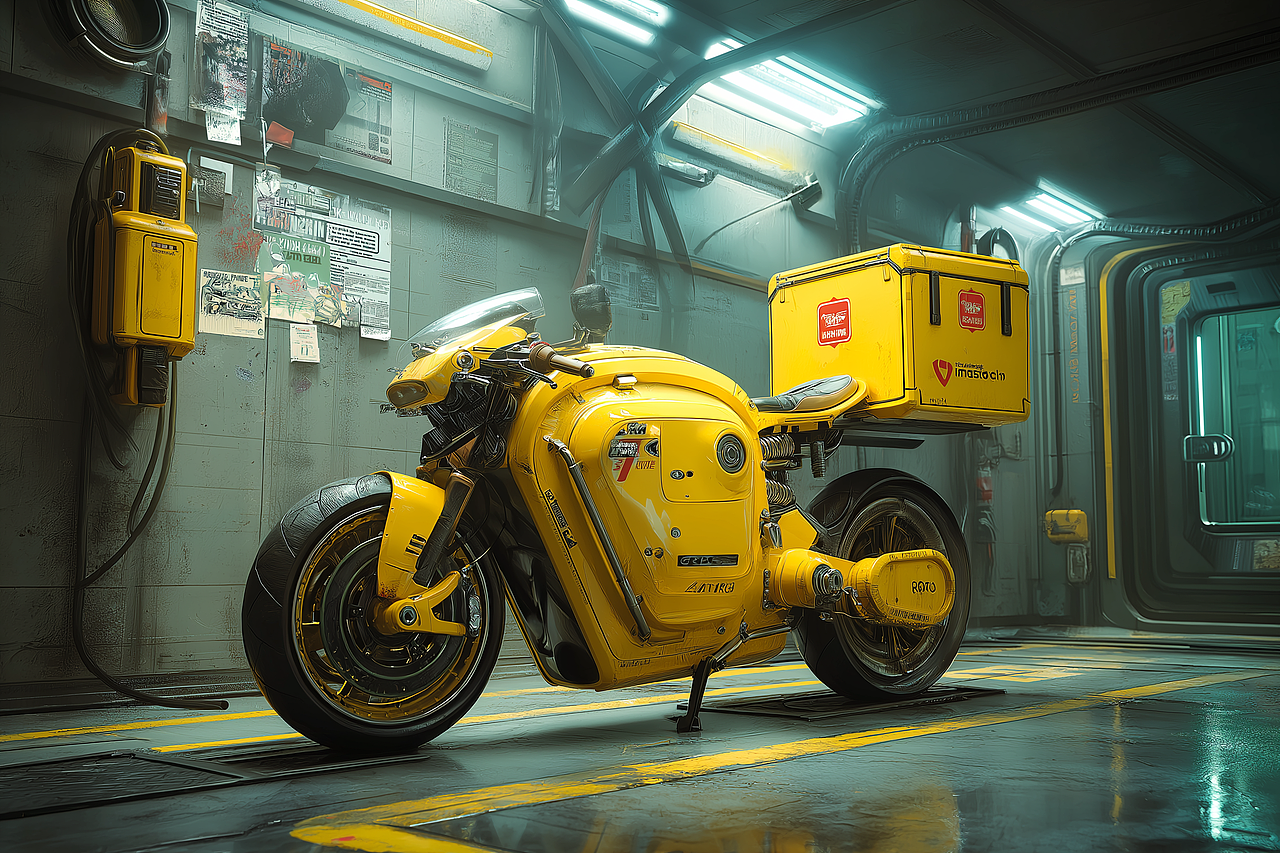 美团 1v1 急送投稿｜《新！秀》用平凡守护滚烫的生活（图ZNDAyMDk2MTQw） - AI作品 - 站酷设计师benryyou玻子原创素材 - 站酷ZCOOL