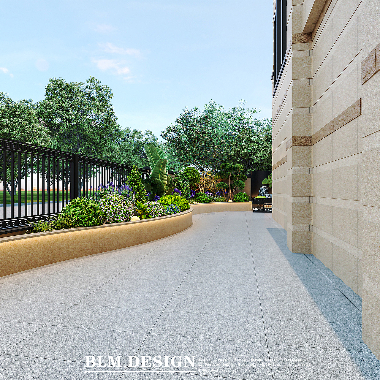 外立面效果图案例（图ZNDAyMTAyNTk2） - 建筑设计 - 站酷设计师白龙马雅雅原创素材 - 站酷ZCOOL