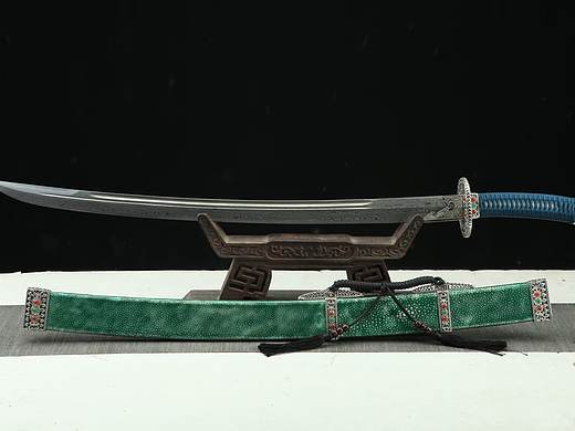 復原款！白銅方鞘貝勒御刀（個人主頁-ZNzMxMDM0NjA=） - 工藝品設計 - 站酷設計師和風堂美術(shù)刀劍原創(chuàng)素材 - 站酷ZCOOL