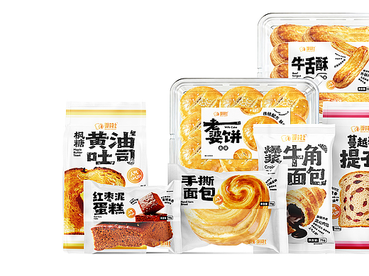 让面包的包装设计回归本质（草木青设计）