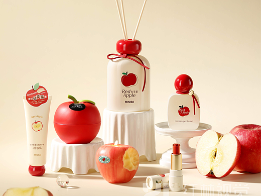 MINISO香薰蜡烛平面拍摄