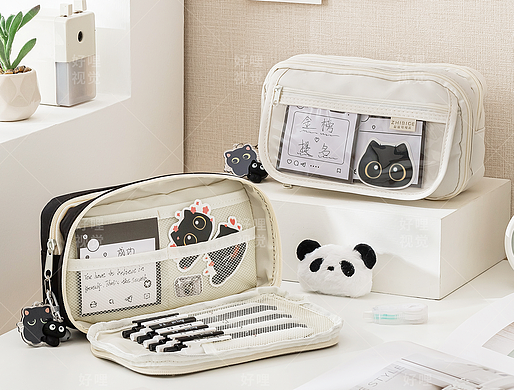 电商产品摄影 | 居家日用 | 懒角落风 | 翻盖透明笔袋