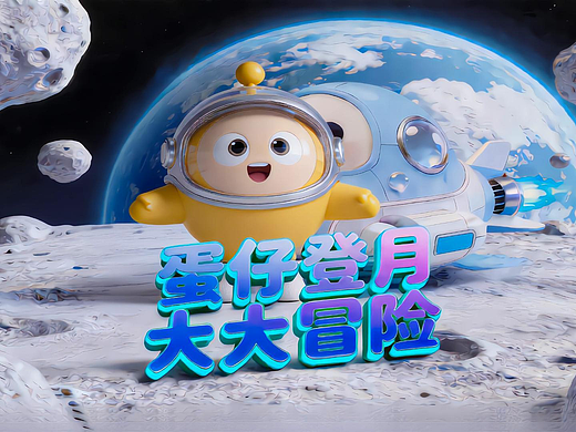 蛋仔登月大冒险