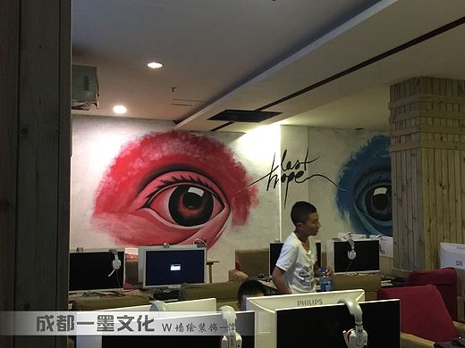 酒店墙绘，ktv墙绘