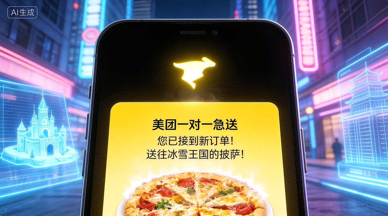 面对美团 1 对 1 急送，坏皇后彻底没招了（图ZNDAyMTE4Nzg0） - AI作品 - 站酷设计师老树LAOSHu_原创素材 - 站酷ZCOOL