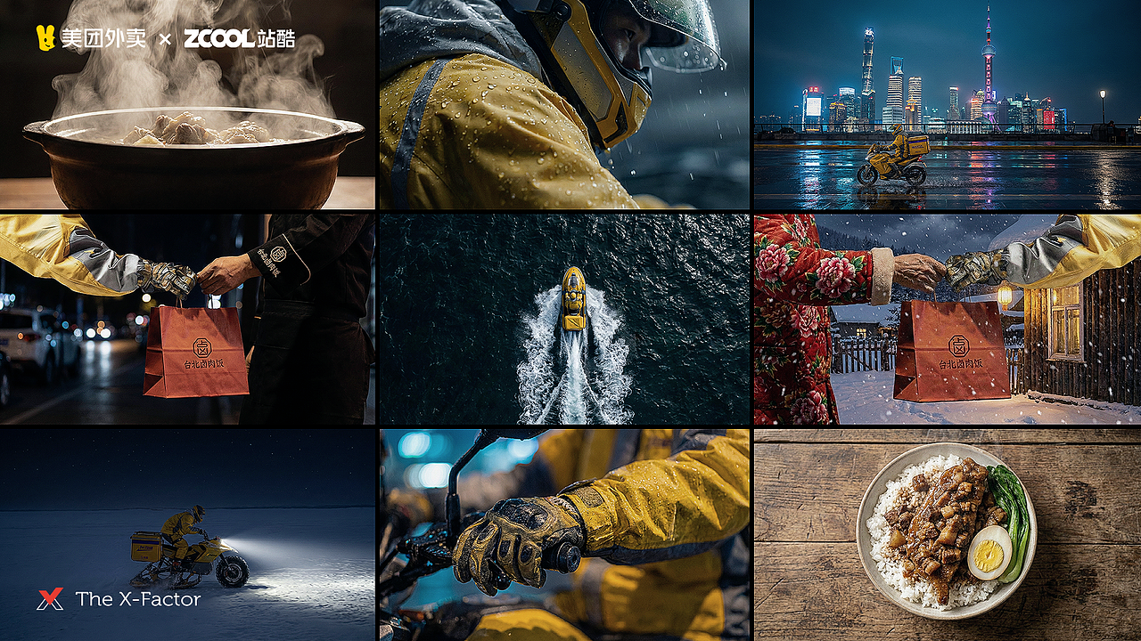 归味谣·美团1v1急送，碗碗用心送（图ZNDAyMTIwNzg0） - AI作品 - 站酷设计师牛MO王原创素材 - 站酷ZCOOL