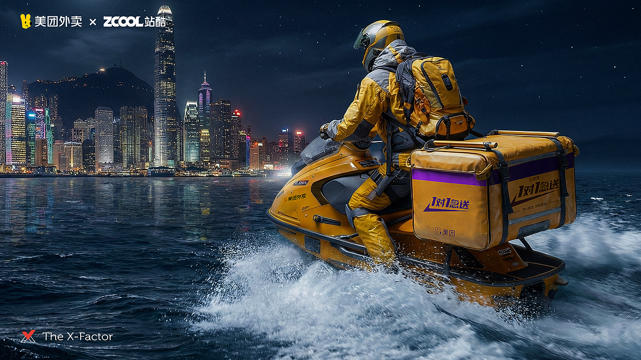 归味谣·美团1v1急送，碗碗用心送（图ZNDAyMTIwNzg4） - AI作品 - 站酷设计师牛MO王原创素材 - 站酷ZCOOL