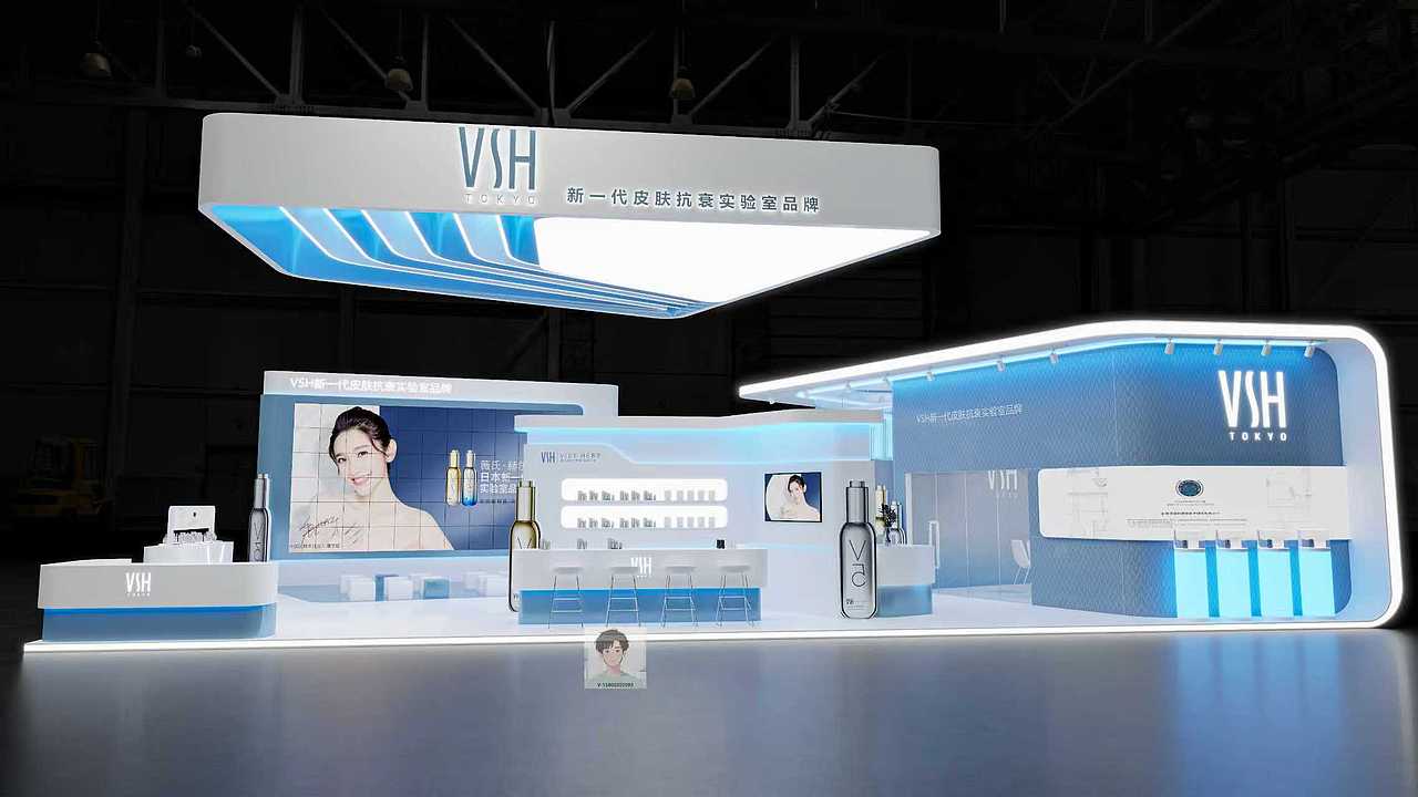 展台设计展台搭建（图ZNDAyMTIwNzMy） - 建筑/空间 - 站酷设计师Zz秋原创素材 - 站酷ZCOOL