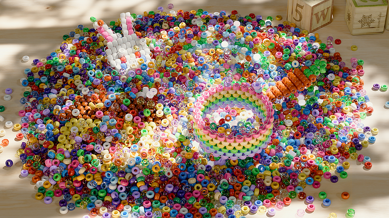 30色小马珠（图ZNDAyMTI1MDIw） - 产品 - 站酷设计师Wond啦原创素材 - 站酷ZCOOL