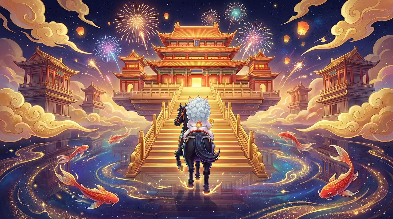 永乐承千载 · 瑞兽启新程(图ZNDAyMTI2MDA0) - AI作品 - 站酷设计师Zana_Art原创素材 - 站酷ZCOOL