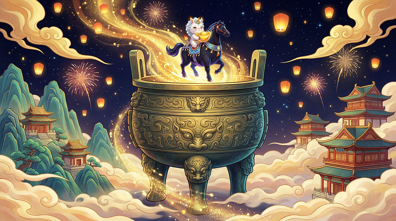永乐承千载 · 瑞兽启新程(图ZNDAyMTI2MTMy) - AI作品 - 站酷设计师Zana_Art原创素材 - 站酷ZCOOL
