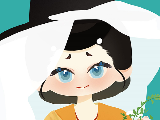 抱花唐人（IP周边设计）（个人主页-ZNzMxMDU4MTI=） - IP形象 - 站酷设计师一小盅青梅酒w原创素材 - 站酷ZCOOL