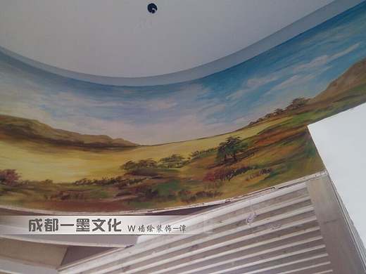 酒店墙绘，ktv墙绘