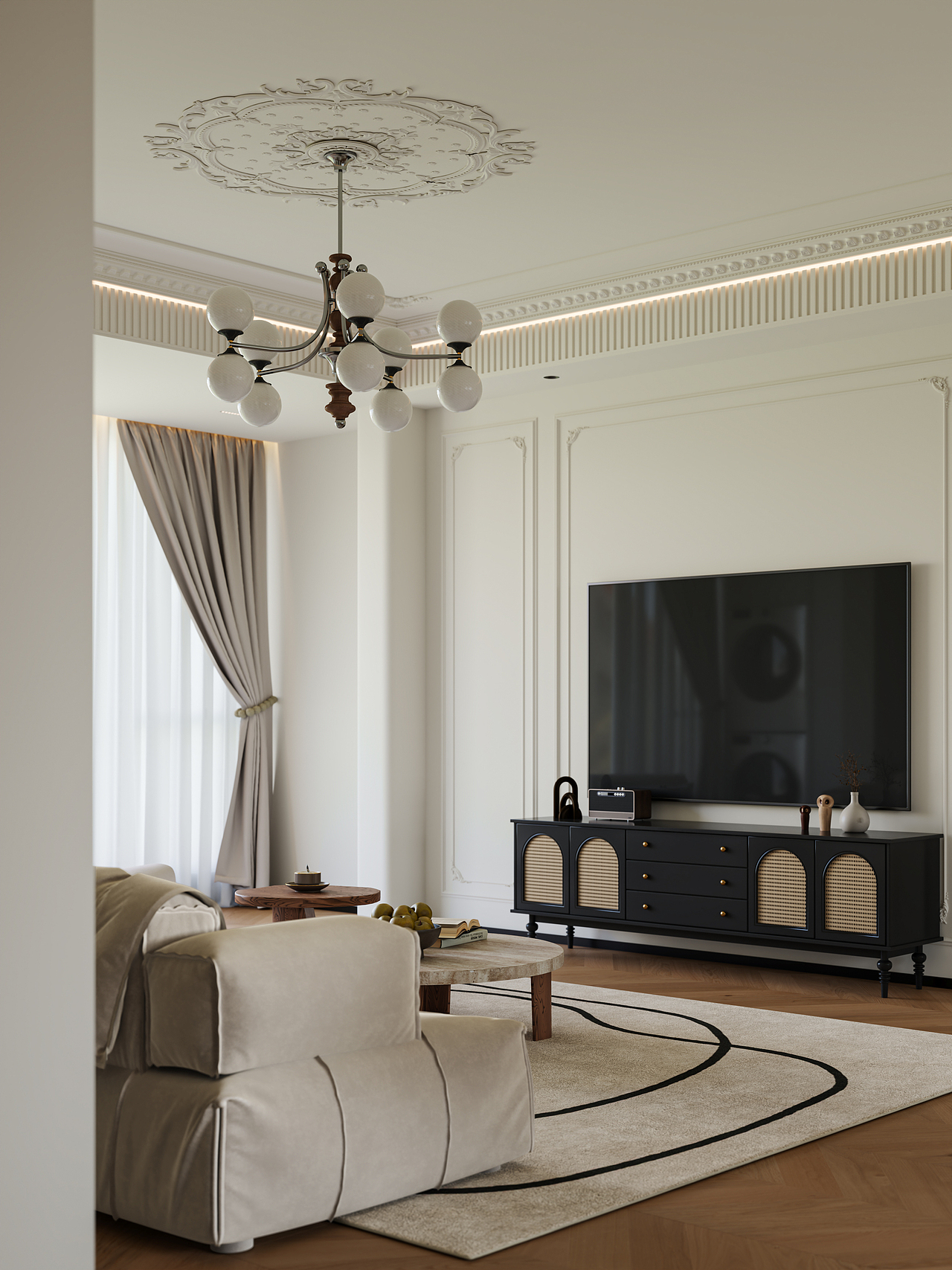 不被定义的法式浪漫 复古雕花（图ZNDAyMTI4MTMy） - 家装设计 - 站酷设计师设计郭原创素材 - 站酷ZCOOL