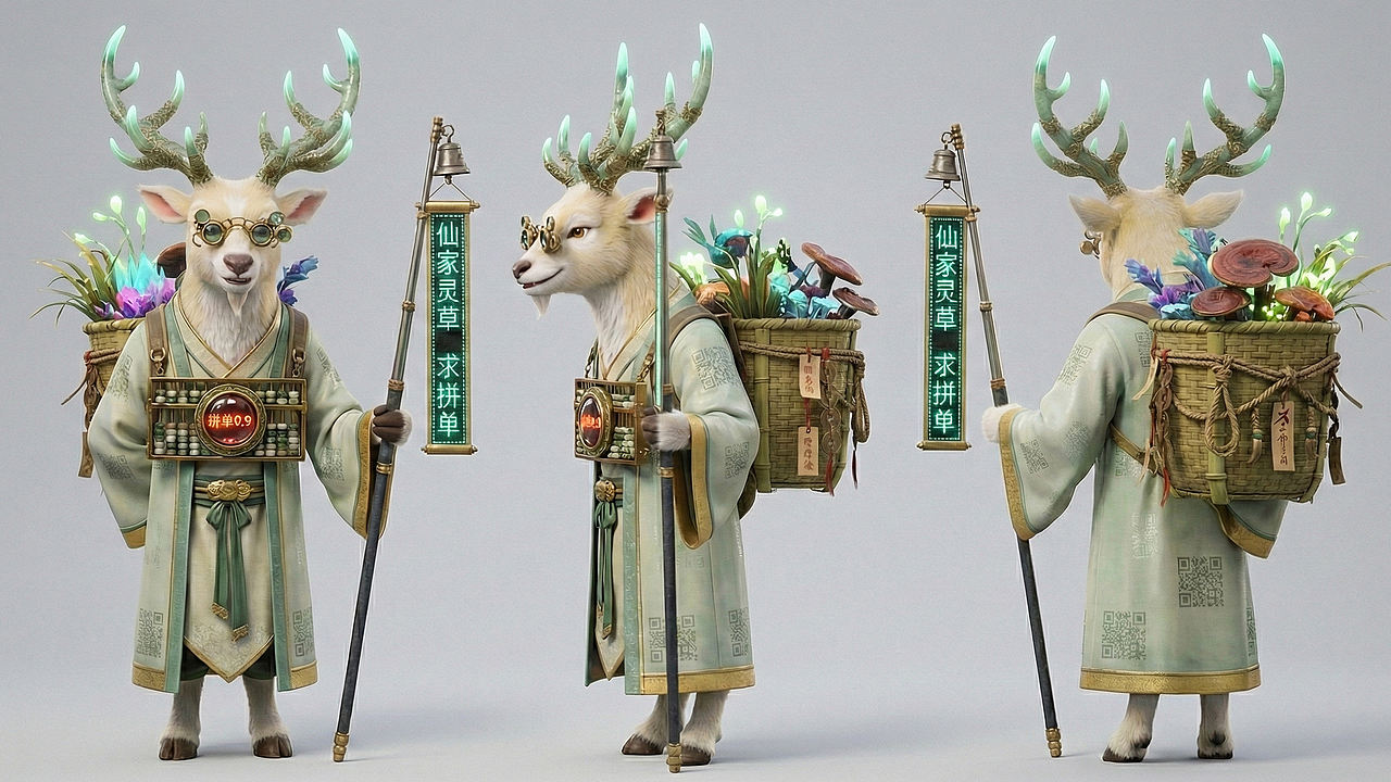 《国潮萌宠镖局:一对一急送令》(图ZNDAyMTMxMjIw) - AI作品 - 站酷设计师fendiczhu原创素材 - 站酷ZCOOL