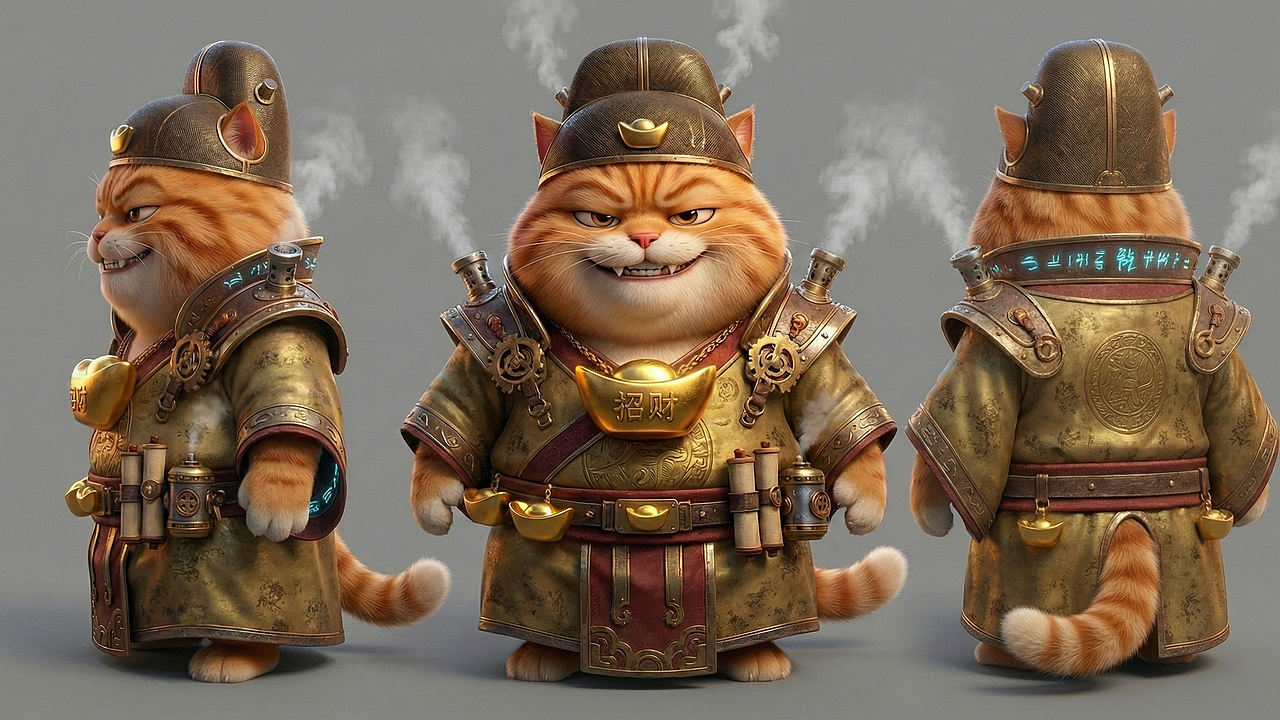 《国潮萌宠镖局:一对一急送令》(图ZNDAyMTMxMjI0) - AI作品 - 站酷设计师fendiczhu原创素材 - 站酷ZCOOL
