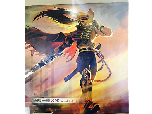 网吧墙绘，网咖墙绘 网咖装修