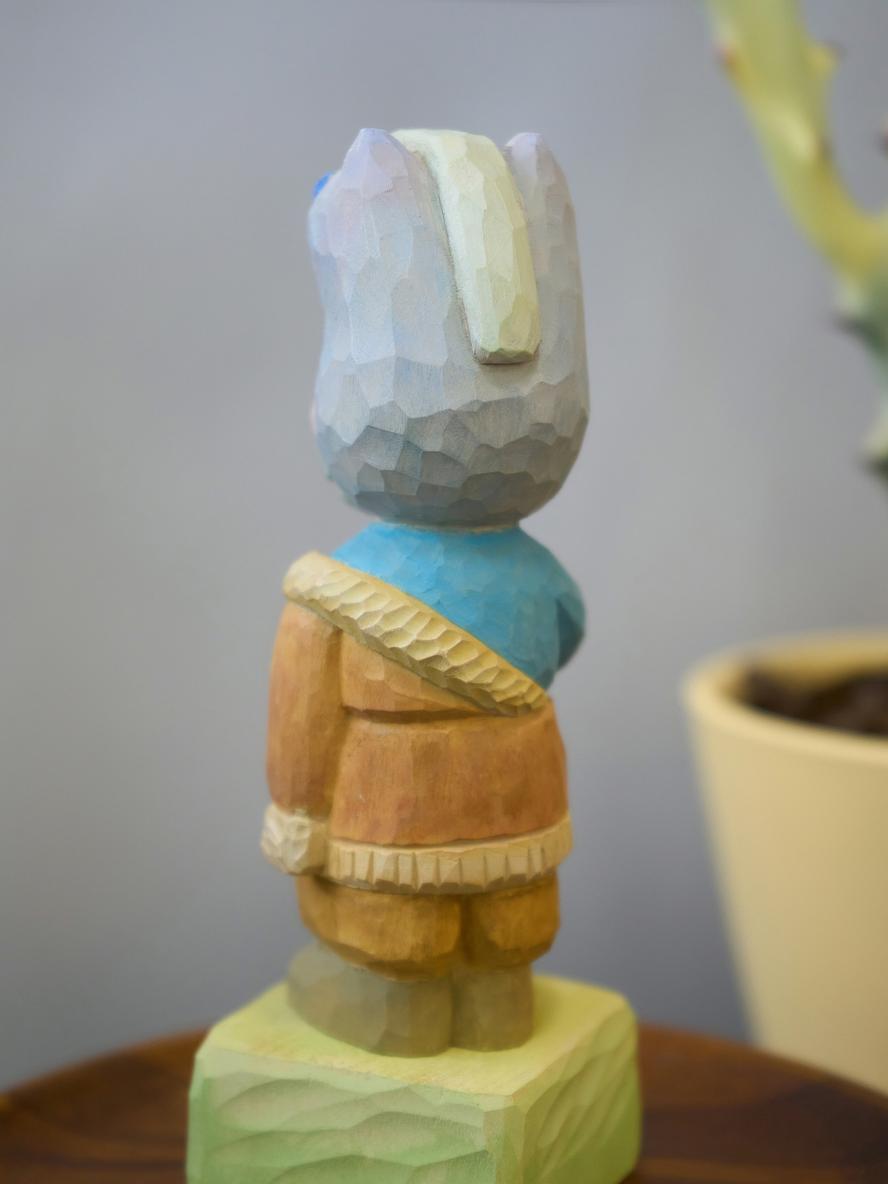 小木雕|26年新作：河馬阿吉（圖ZNDAyMTMzNDY0） - 其他手工藝 - 站酷設(shè)計師樹點木作原創(chuàng)素材 - 站酷ZCOOL