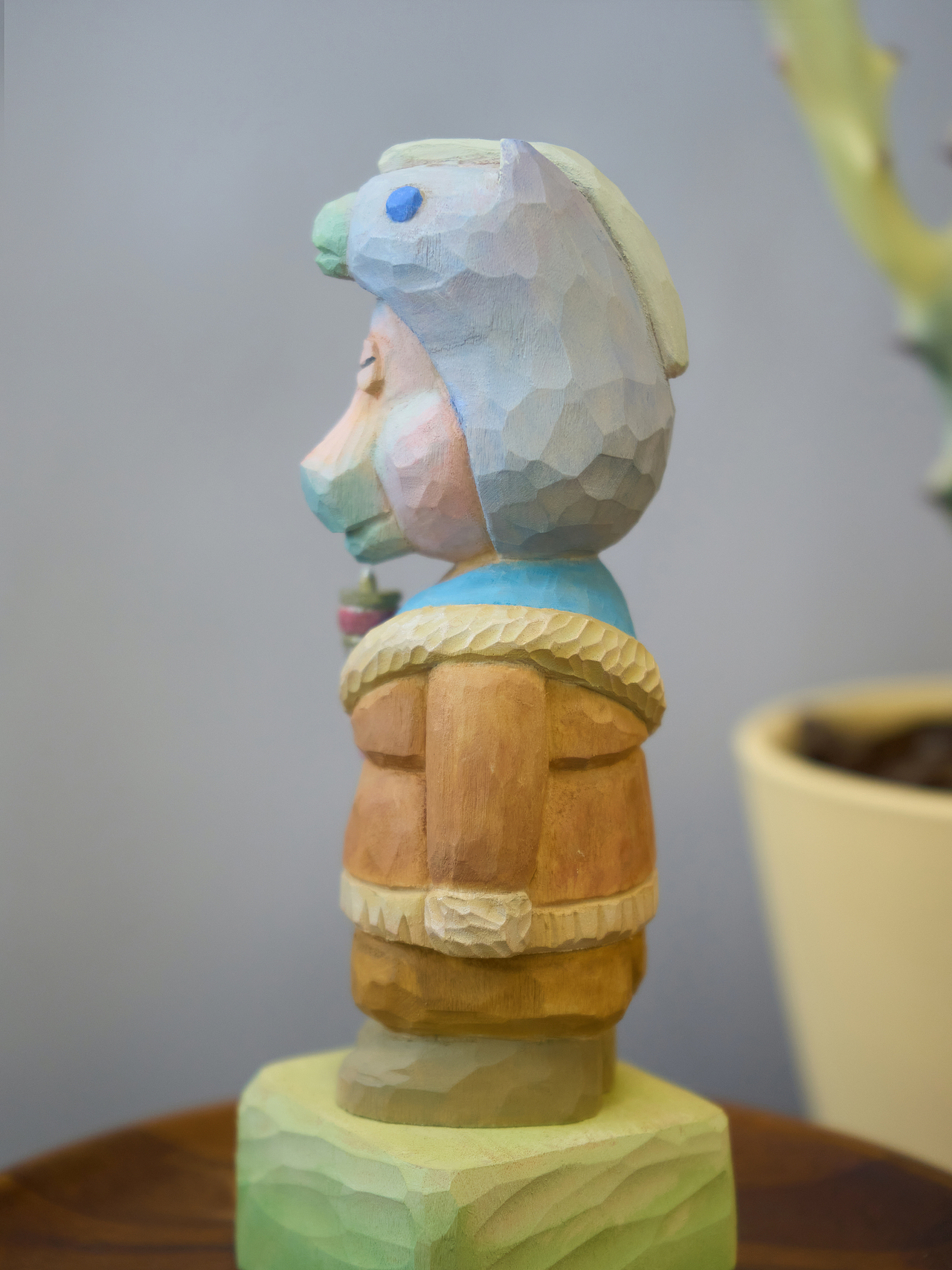 小木雕|26年新作：河馬阿吉（圖ZNDAyMTMzNDYw） - 其他手工藝 - 站酷設(shè)計師樹點木作原創(chuàng)素材 - 站酷ZCOOL