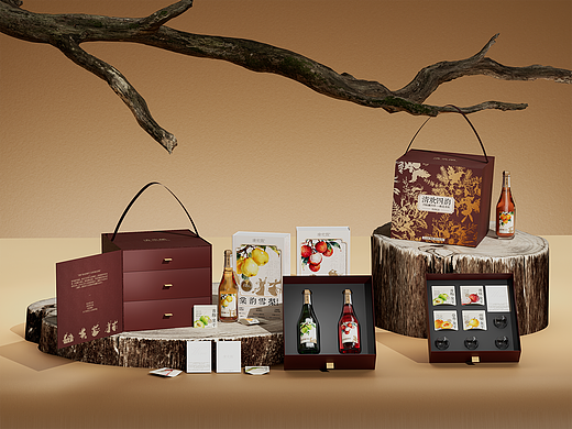 清欢酿 | 新中式果酒包装设计