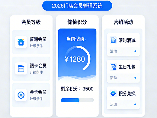从流量到留量！2026 门店会员管理小程序制作平台推荐