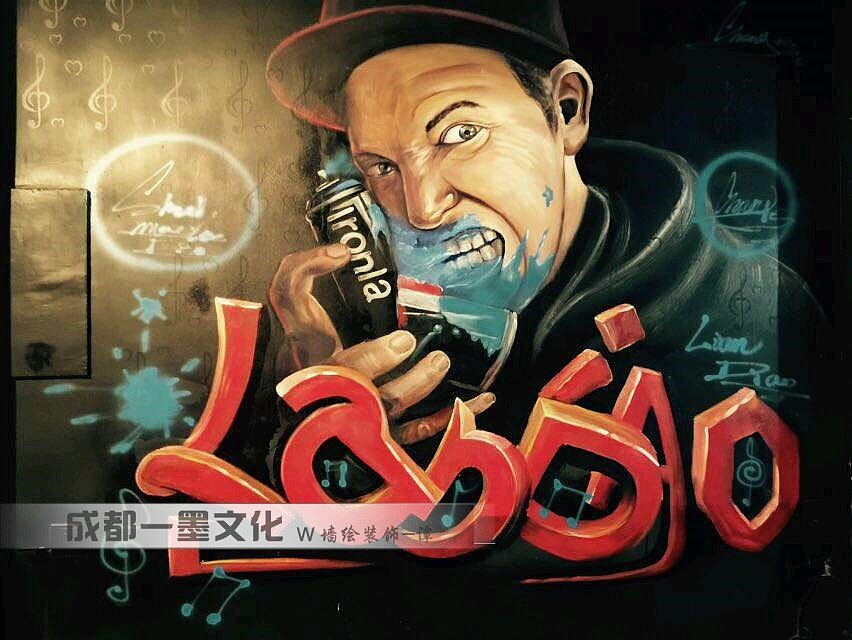 创意涂鸦 街头墙绘（图ZNDAyMTM5NTg4） - 绘画 - 站酷设计师新农村壁画原创素材 - 站酷ZCOOL