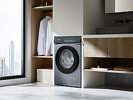 西门子洗衣机产品实景拍摄后期修图